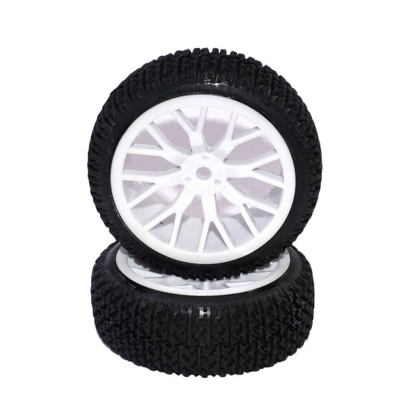 4x 1/16 Rally Tire  Car Tires Buggy Tyre Pull Rally Wheel for RC Car
