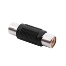 5pcs Audio Video RCA Female to Female Coupler Joiner Barrel Adapter X6K7