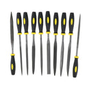 10 Pieces Of 3x140mm Needle File Set For Jeweler Woodcarving Craft Metal Gl E4H8