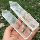Clear Quartz Crystal Point (60-70mm) Natural Wand Specimen, Reiki Healing USA
