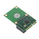 2X(Mini Pci-E To Sata3 Expansion Card Sata3.0 Card Mini Pcie Hard Disk Adap