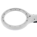 Magnifying Glass Set Handheld Magnifier with 9 Illuminated Lights 2.5X/ 8X