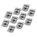 10x Boat Recessed Hatch Spring Loaded Pull Handle Marine Locker Flush Lifting