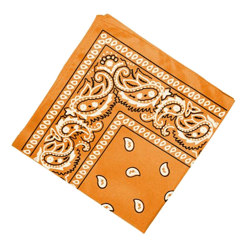 7 Pieces Cotton Paisley Bandana Scarf Head Wrap Neck Hair Band Handkerchief
