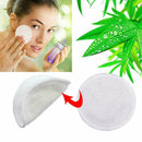 16 Packs Reusable Make Up Remover Pads Organic Bamboo Cotton Pads Round ODA