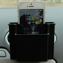 Car Cell Phone Holder Phone Charge Box Holder Pocket Organizer Seat Bag  OZ