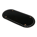 3x DIY Bags PU Pad Bottom Base 25x12x0.4cm Shaper Bag Cushion with 60 Holes