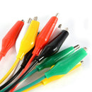 20pcs 50cm/20 inch Crocodile Clip Double-ended Test Insulated Leads Cable W