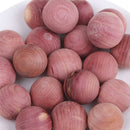 24Pcs Cedar Wood Moth Balls Moth Insect Repellent Natural Smell Durable Ball Gw
