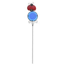 58cm Garden Decor Stakes Outdoor Yard Lawn Flower Pot Ornaments Beetle
