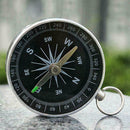 Keyring Mini Compass Outdoor Camping Hiker Navigator Survival Keychain Kits E3I3