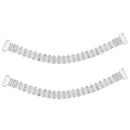 3-Row Design Rhinestone Crystal Bikini Connectors Buckles for Swimwear DIY