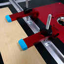 T-type Slide Slot Track Stopper Woodworking Positioning Limiter Clamp Tools