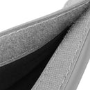2pcs Car Safety Seat Belt Covers PU Leather Shoulder Protection Pad (Grey) A