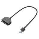 For Windows 2.5 inch External HDD SSD Hard Disk USB 3.0 to SATA Converter Cable