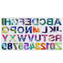 74PCS Handmade Crystal Glue Capital Letter Mould Mold Jewelry Kit Mold Set P2L3