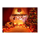 Vinyl Waterproof Wall Background Cloth Photo Backdrop (Christmas Style 2) A
