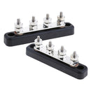 2x 4-Way Power Distribution Bus Bar 4x6mm Studs 100A