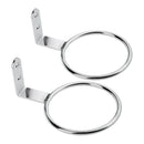 2x Hair Dryer Holder Bracket Storage for Bathroom Salon Hairdresser Home
