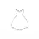 wedding party dress shape cookie cutter fondant cake sugarcraft mold decor tODES