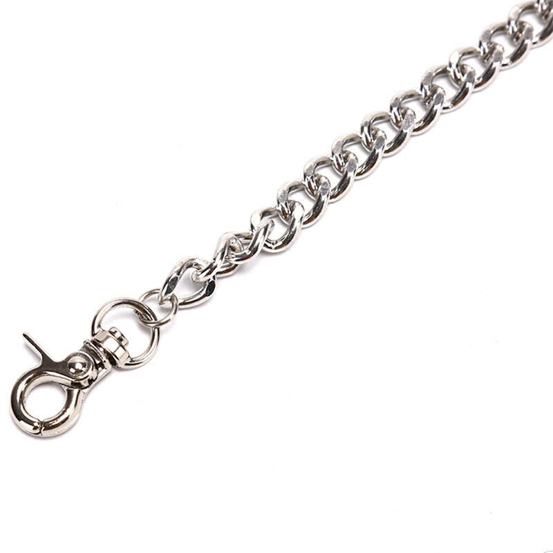 60cm Long Keyring Keychain Chain Hipster Pant Jean Key Wallet Belt Ring ClipAly