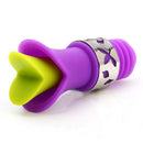 Purple creative practical Lily wine cork silicone food grade durable wine p F3Q2