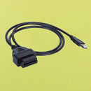 2PCS 16Pin To USB Port Charger Adapter Cable Connector Diagnostic Tools UOZ JCR