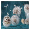 Dandelion Hedgehog 5D Full Square Diamond Painting Embroidery Home Decor