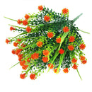 Artificial Gypsophila Flower Bouquet Baby Breath Wedding Home Decor Orange
