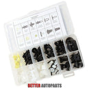 3X(146 Pcs Fender Door Hood Bumper Trim Clip Body Retainer Assortment