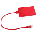 2.5in USB3.0 SATA Box 3TB HDD Hard Drive SSD External Enclosure Case (C)