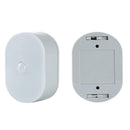 6LED Oval Small Motion Sensor Magnetic Wall Cabinet Indoor Lamp Night Light A