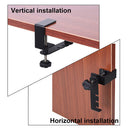 Metal Gaming Headset Hanger 360 Rotatable Desktop Headphone Hook Bracket