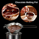 Long Handle Wax Melting Pot DIY Scented Candle Soap Chocolate Melting PotSA3C