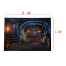 Halloween Thin Vinyl backdrop photo prop CP photography background 7X5FT