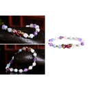 2 x Fashion Natural Amethyst Pixiu Bracelet Lucky Charms Jewelry Gift  Women Men