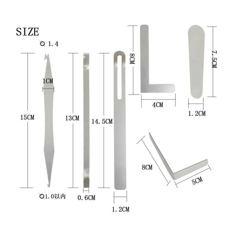Saxophone Repair Tools Care Parts Tool for Sax Soundhole Tool Tweezers
