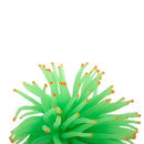 Aquarium Decorative Green Silicone Sea Anemone Fish Tank Ornament P9N1