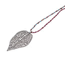 6Pcs Alloy Hollow Filigree Leaf Pendants Charms Connector for Jewelry Making