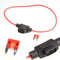 Waterproof Power Socket Mini Blade Type In Line Fuse Holders With 10A Fuse