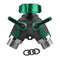 2 Way Y Shape Hose Connector Garden Splitter Comfortable Plastic Grip Fauce