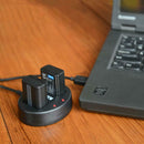 KingMa NP-FW50 Dual Slot Micro USB Battery Charger for Sony A7 A7R2 A7M2