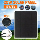 20W Solar Panel Battery Charger Power Supply Car Boat Outdoor Yacht I3I9