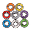 8pcs Chrome Steel Skateboard Bearings for Skateboards, Longboards, Quad Skates,