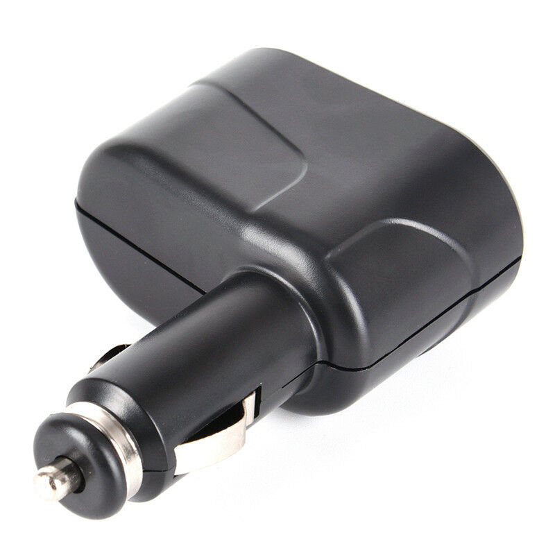 2 Way Car Cigarette Lighter Charger Socket Splitter Lighter Socket Adapter M&O