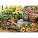 Full Round Drill 5D DIY Diamond Painting Flower Embroidery Art Kit (LG151) A