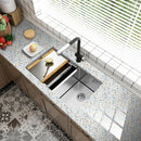 10pcs Ceramic Tile Stickers Set Decorative Wall Decals for Kitchen (TS265) A