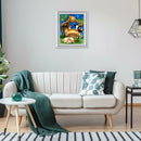5D DIY Full Drill Diamond Painting Cow Cross Stitch Embroidery Mosaic Kit