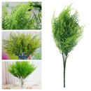7 Branches Artificial Asparagus Fern Grass Plant Flower Home Floral Decor HOT TR