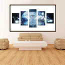 Swans 5D DIY Full Drill Diamond Painting 5-pictures Combination Craft Kits